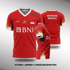 Kaos Jersey Badminton Bulutangkis Lining - MT1352
