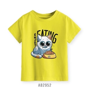 Kaos Balita - Kucing -  Enjoy Eating