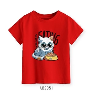 Kaos Balita - Kucing -  Enjoy Eating