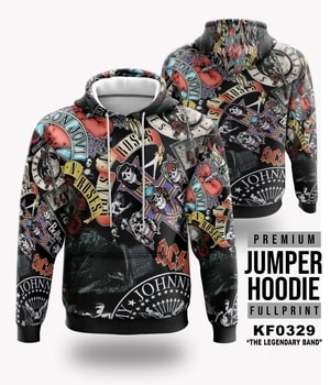 Jaket Hoodie Legendary Band