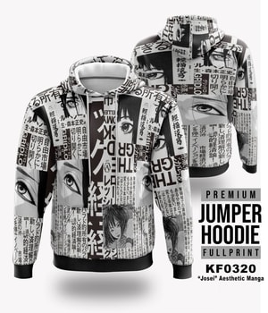 Jaket Hoodie Anime Josei
