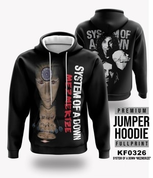 Jaket Hoodie System of A Down