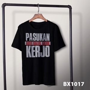 Kaos pasukan anti balek gasik kerjo