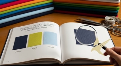 Panduan Lengkap Memilih Bahan Jersey: Milano, Brazil, atau Serena? Temukan yang....