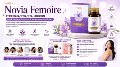 Harga Novia Femoire Terbaru 2026 & Paket Bundling Premium