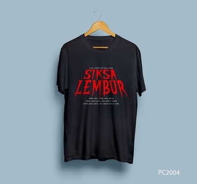 Kaos Lucu Plesetan Siksa Lembur