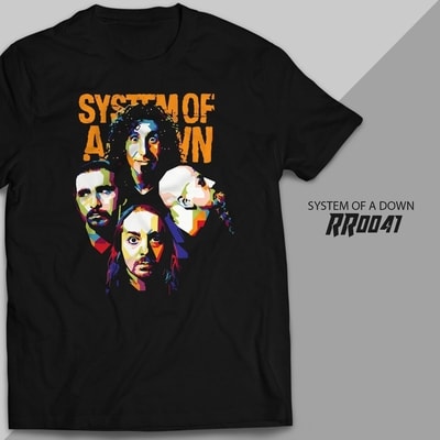 Kaos Band System of A Down Pop Art