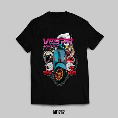 Kaos Motor Vespa Matic