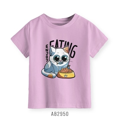 Kaos Balita - Kucing -  Enjoy Eating