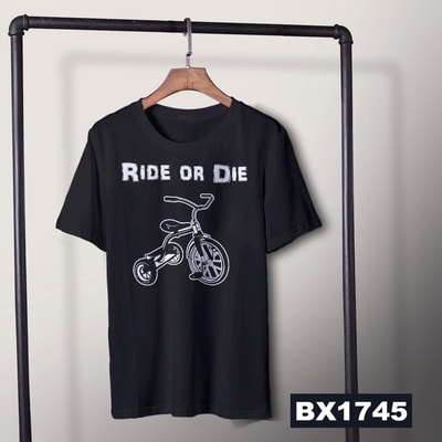 Kaos Olahraga Sepeda RIDE OR DIE