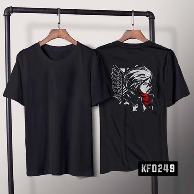 Kaos Anime Attack on Titan Mikasa