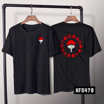 Kaos Anime Naruto Uchiha Eyes