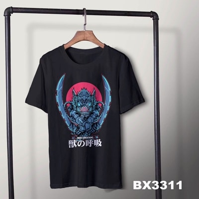 Kaos Anime Demon Slayer Beast Breathing