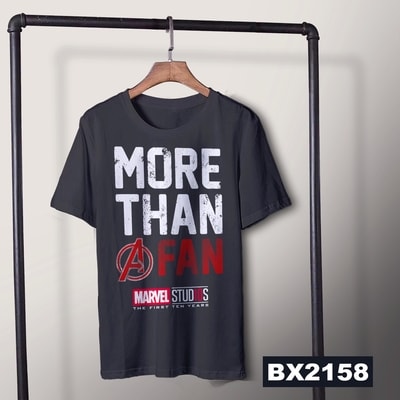 Kaos Marvel Studio - C04 - MORE THAN A FAN - Abu Tua