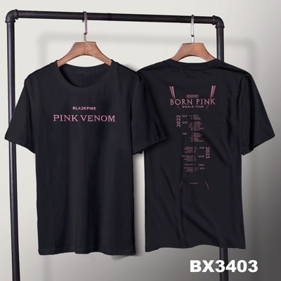 Kaos Blackpink Pink Venom