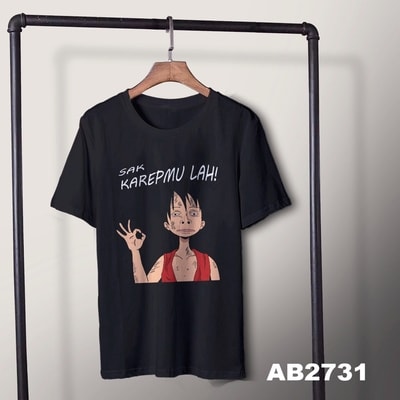 Kaos Anime One Piece Sak Karepmulah