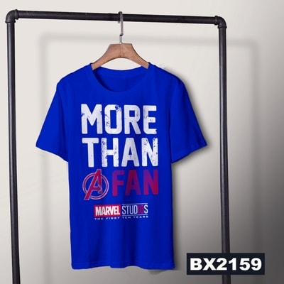 Kaos Marvel Studio - C04 - MORE THAN A FAN -Benhur