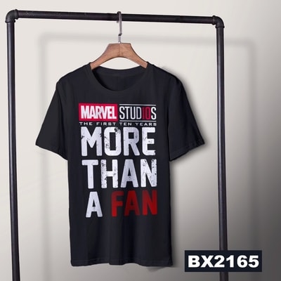 Kaos Marvel Studio - C05 - MORE THAN A FAN