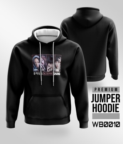 Jaket Hoodie Blackpink