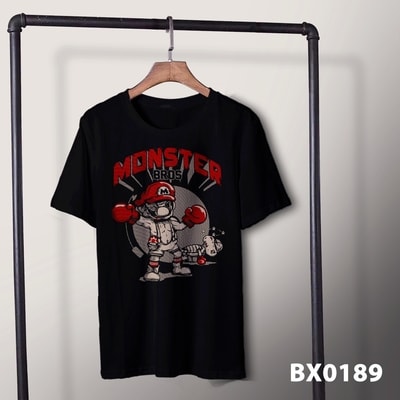 Kaos Mario Brosari Monster