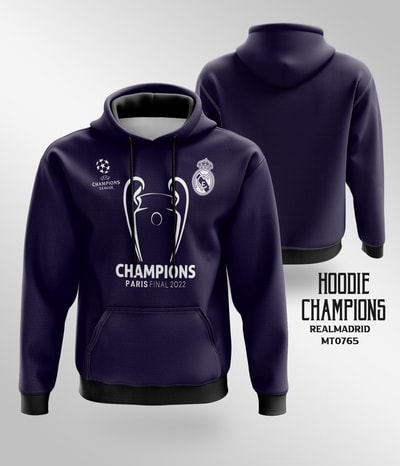 HOODIE CHAMPIONS REALMADRID