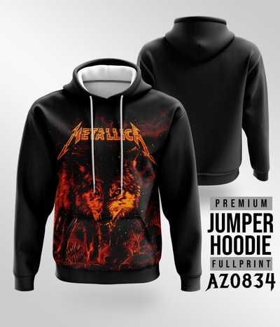 Jaket Hoodie Metallica