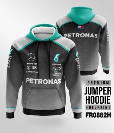 Jaket Hoodie F1 Petronas