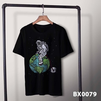 Kaos Astronot Sepeda