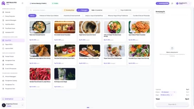 Layar Kasir Rupya POS