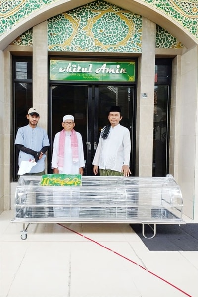 Keranda jenazah stainless