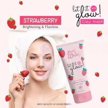Everwhite Strawberry Clay Mask