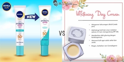 Nivea Sun Face Protection VS MS Glow Day Cream