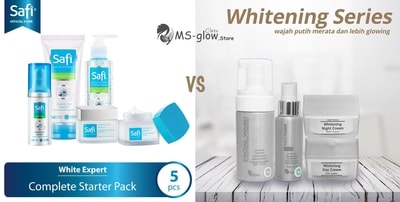 Safi vs MS Glow: Pilih Whitening Expert Atau Whitening Series?