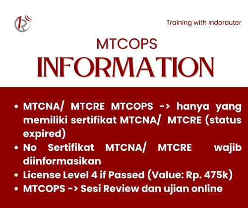 IndoRouter MTCOS information