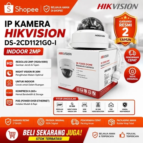 IP KAMERA HIKVISION DS-2CD1121G0-I