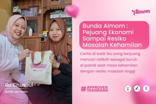 Bunda Almom : Pejuang Ekonomi dan Sampai Alami Resiko Masalah Kehamilan