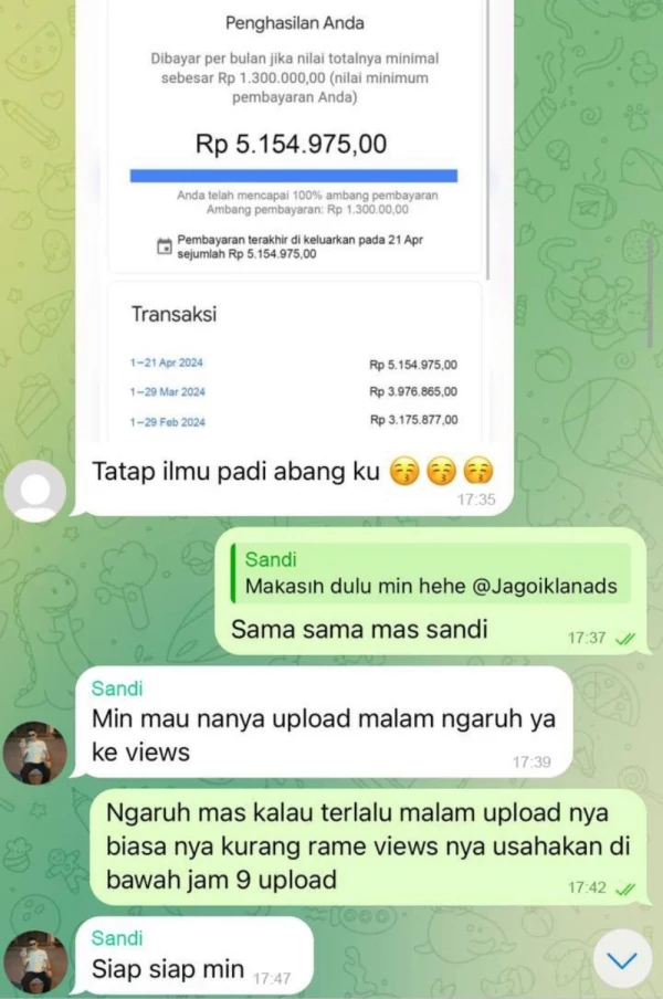 Pandu US$31 monetisasi