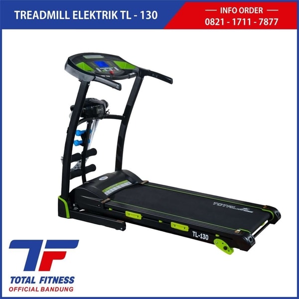 treadmill elektrik tl 130 total fitnes bandung