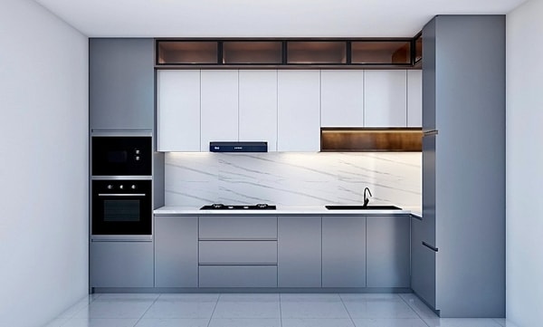 dapur-modern-minimalis-warna-abu-abu