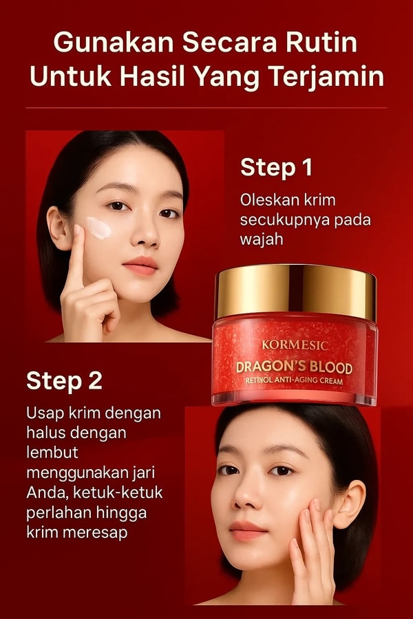 Cara Pemakaian Skin Care Dragon Blood