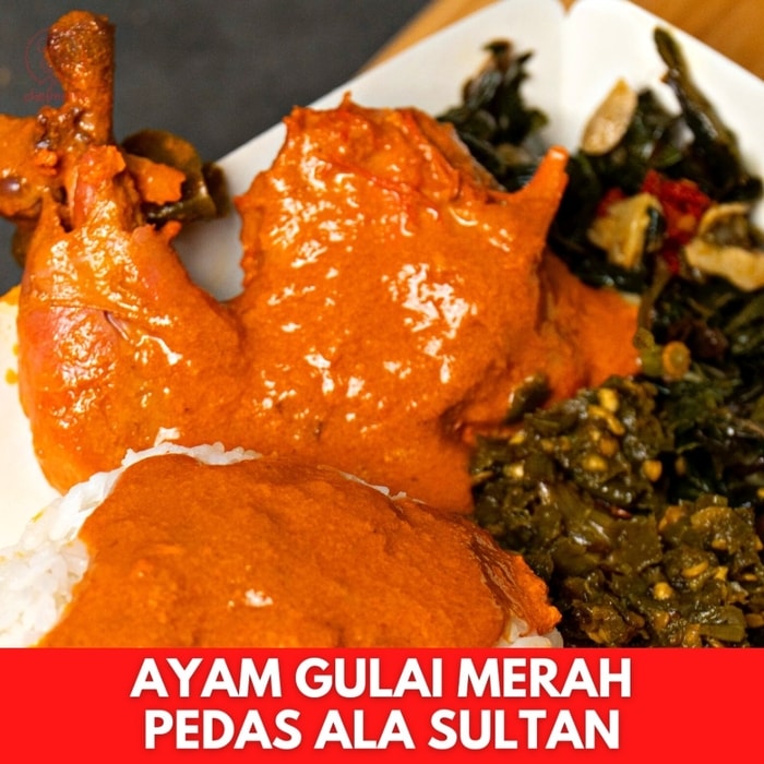 Warsidi KELAS MASAK ONLINE AYAM GULAI MERAH PEDAS ALA SULTAN