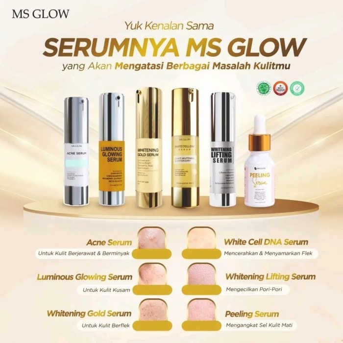 8 Serum MS Glow Yang Wajib Kamu Ketahui Manfaat & Kandungannya (2024)