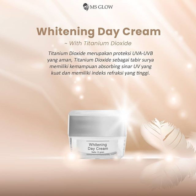 whitening day cream ms glow