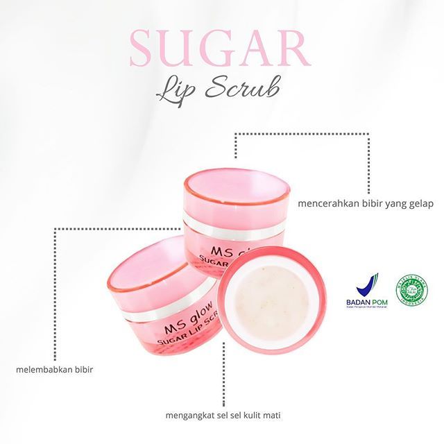 sugar lips scrub original ms glow