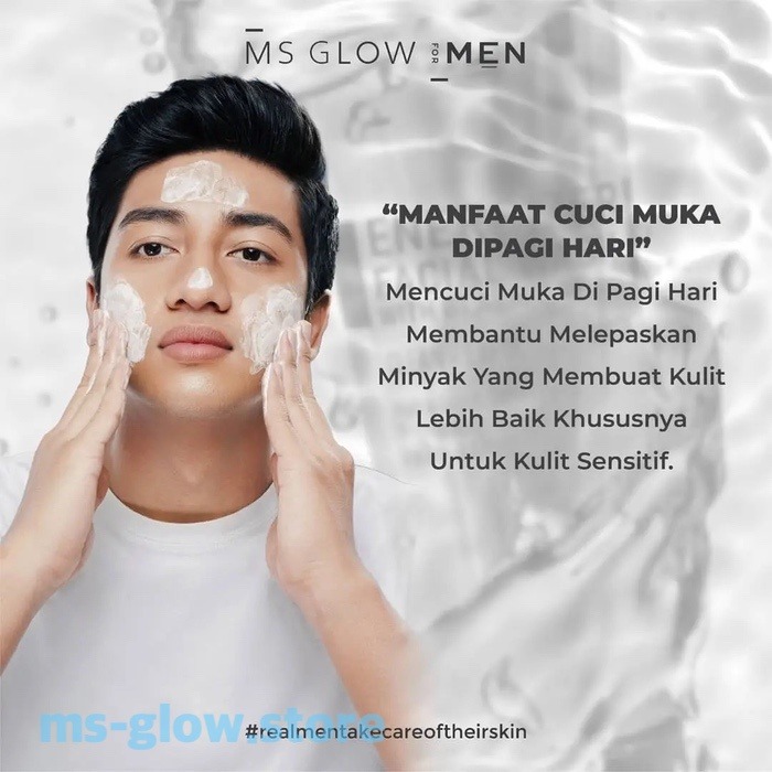 Cara Menggunakan MS Glow Men