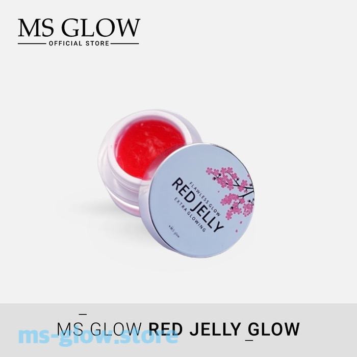 6 Khasiat Flawless & Glow Red Jelly MS Glow untuk Kulit Cerah