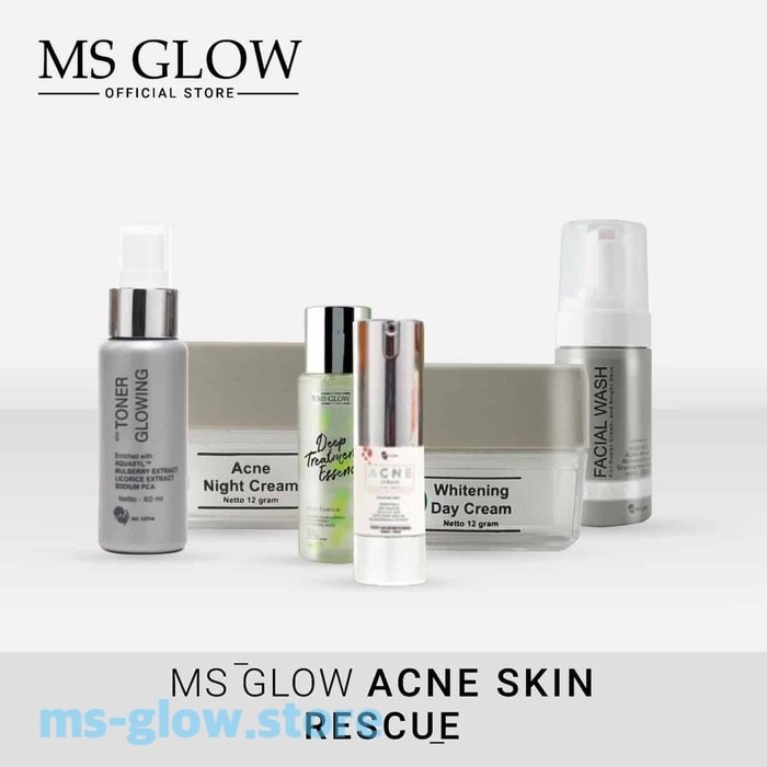 Rangkaian MS Glow Acne Series untuk Kulit Berjerawat