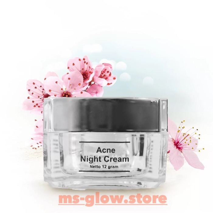 Night Cream MS Glow yang Asli