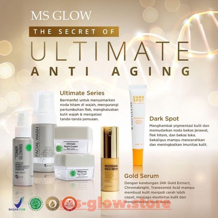6 Produk Terbaru MS Glow 2023 Anti Aging, Pelembab & Pencerah