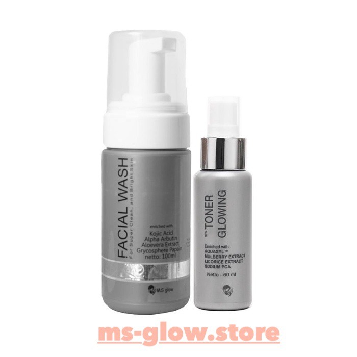 Produk Facial Wash MS Glow yang Asli